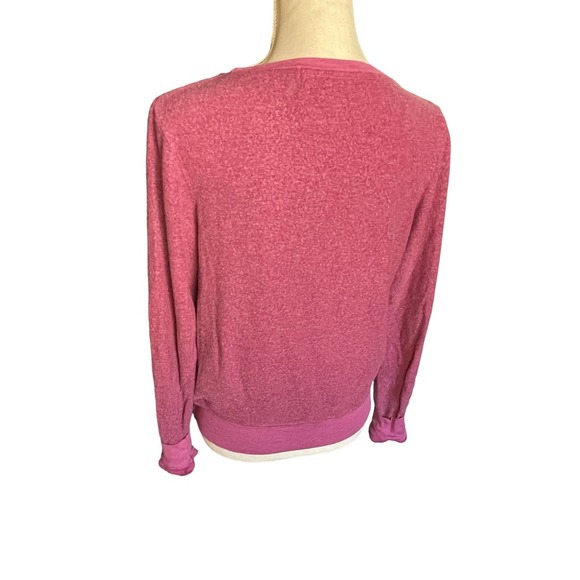 Wildfox Womens Love & Ice Cream Sweatshirt Crew Neck Long Sleeve Size XS Purple - Picture 4 of 6
